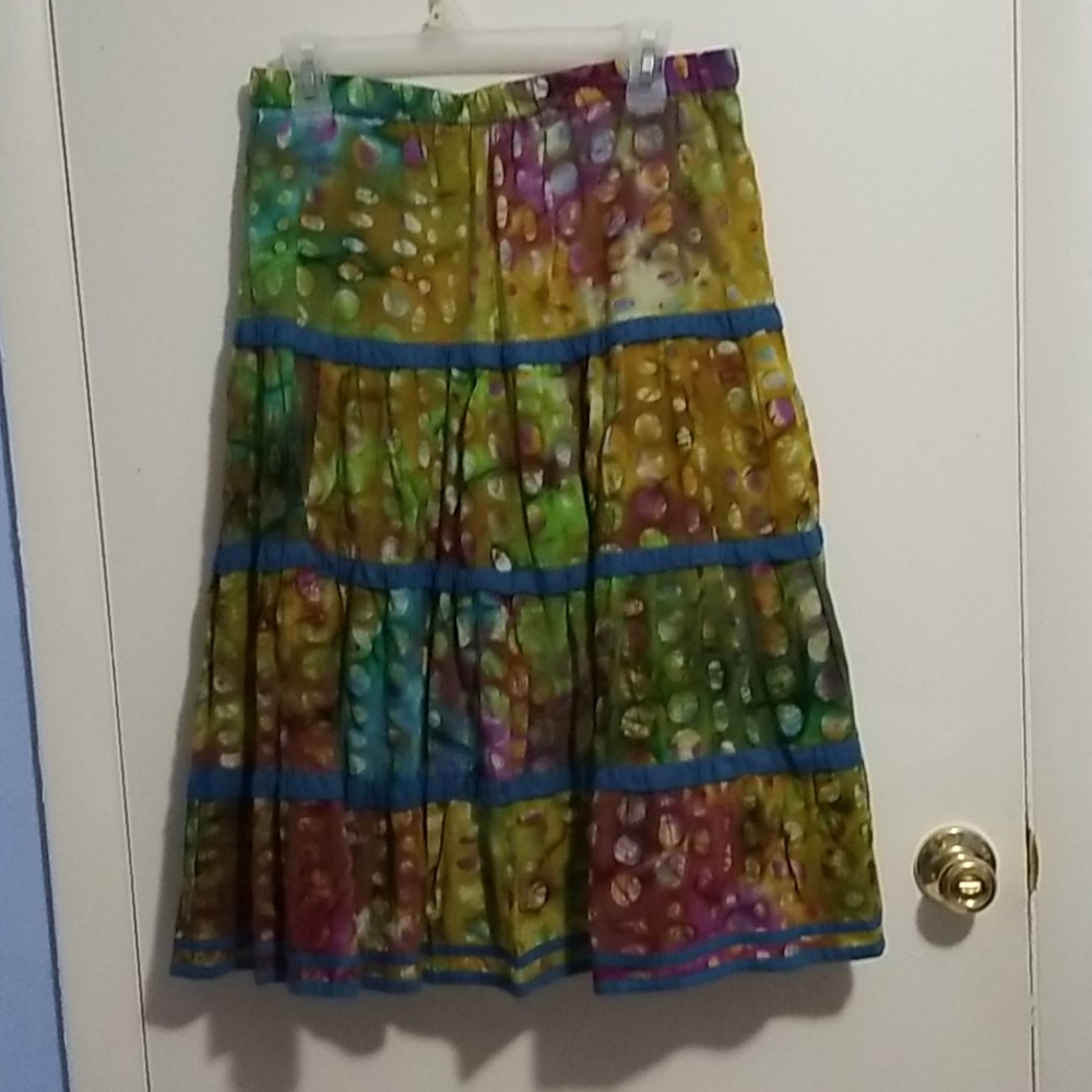 Dimiri Xl Multicolor With Holes Skirt